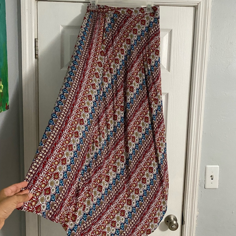 Flowy maxi skirt.